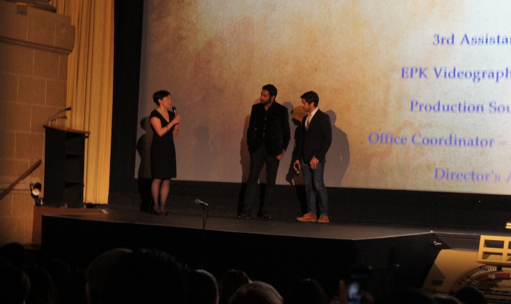 CAAM Festival Managing Director, Christine Kwon, with actors
